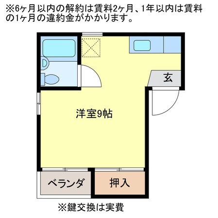 ハイム文里の物件間取画像